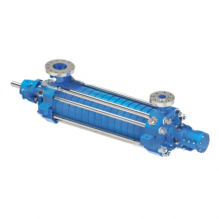 Tekanan tinggi pam multistage mendatar